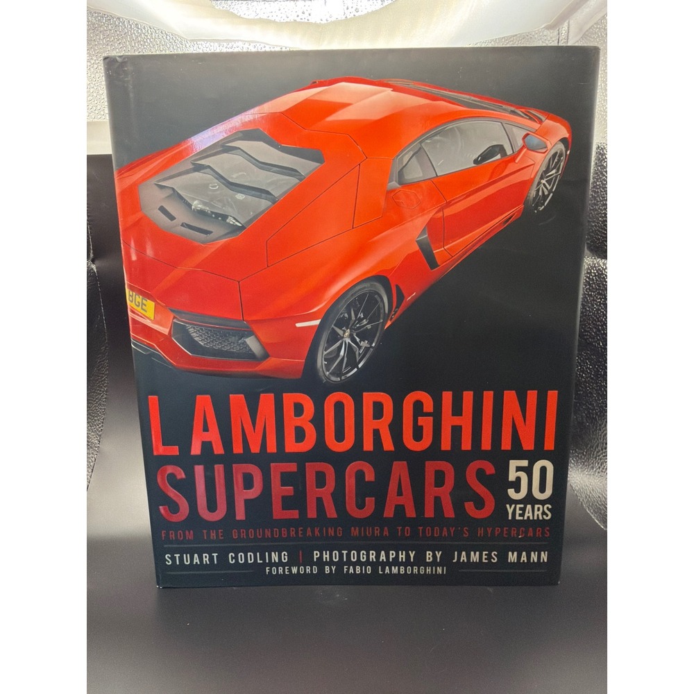 Lamborghini Supercars 50 Years Stuart Codling James Mann Hardcover 2015 Book